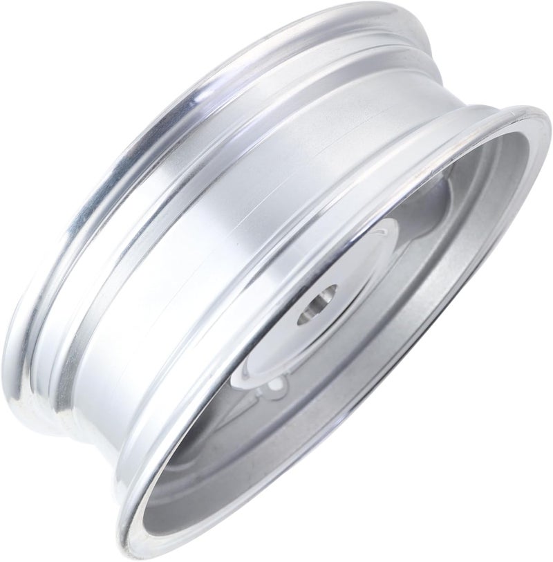 Minho Rear Side Drum Brake Motorcycle 13 Inch Mt3.50x13 Wheel Hub in Steel Material Compatible with Chinese 4-stroke GY6 Engine Scooter Mopeds Jonway 125cc,Silver Color - Image 4